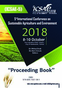 Pastoral improvement using Hedysarum coronarium L. under semiarid environment conditions of Tunisia Pastoral improvement using Hedysarum coronarium L. under semiarid environment conditions of Tunisia
