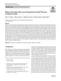 Where in the value chain are we losing the most food? The case of wheat in Jordan