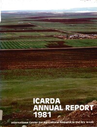 ICARDA Annual Report 1981