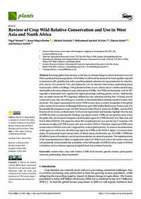 Review of Crop Wild Relative Conservation and Use in West Asia and North Africa Review of Crop Wild Relative Conservation and Use in West Asia and North Africa
