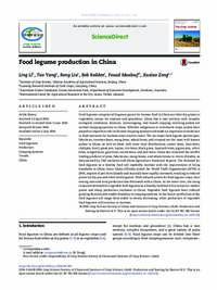 Food legume production in China Food legume production in China