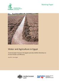 Water and Agriculture in Egypt Water and Agriculture in Egypt
