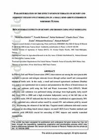 Parameterization of the Effect of Bench Terraces on Runoff and Sediment Yield by Swat Modelling in a Small Semi-Arid Watershed in Northern Tunisia Parameterization of the Effect of Bench Terraces on Runoff and Sediment Yield by Swat Modelling in a Small Semi-Arid Watershed in Northern Tunisia