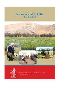 Ties that Bind: Lebanon and ICARDA. 32 years of partnership for sustainable agriculture Ties that Bind: Lebanon and ICARDA. 32 years of partnership for sustainable agriculture