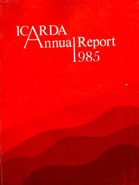 ICARDA Annual Report 1985