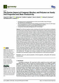 The Fusion Impact of Compost, Biochar, and Polymer on Sandy Soil Properties and Bean Productivity