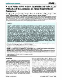 A 50-m Forest Cover Map in Southeast Asia from ALOS/ PALSAR and Its Application on Forest Fragmentation Assessment