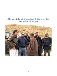 Rainfed benchmark Site selection and characterization Rainfed benchmark Site selection and characterization