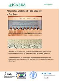 Policies for Water and Food Security in Dry Areas Policies for Water and Food Security in Dry Areas