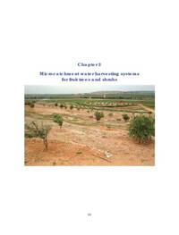 Microcatchment water harvesting systems for fruit trees and shrubs Microcatchment water harvesting systems for fruit trees and shrubs