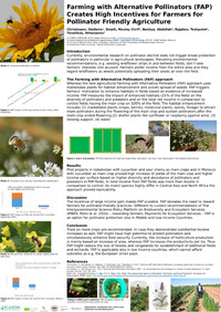 Farming with Alternative Pollinators (FAP) Creates High Incentives for Farmers for Pollinator Friendly Agriculture 