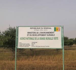 Rangeland signboard