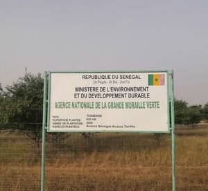 Rangeland signboard 