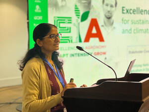 Mina Devkota, Senior Agronomist at ICARDA