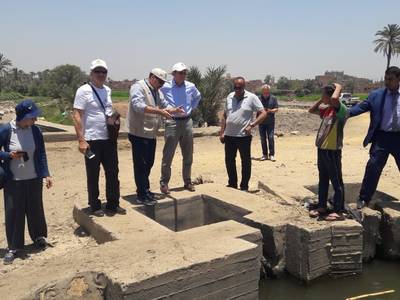 CGIAR Fayoum visit
