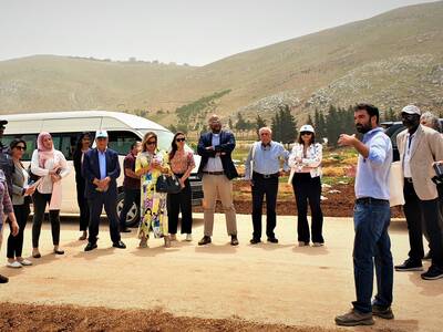 May 22, 2023: Field Day at Terbol Station at Bekaa Valley in Lebanon