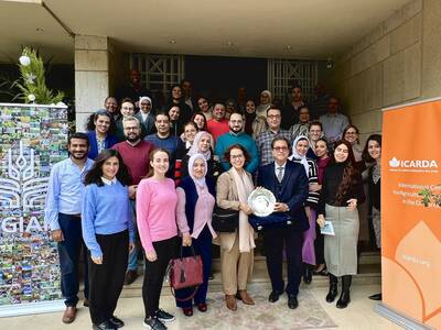 Dr. Ismahane Elouafi, CGIAR EMD, launches her tour of CGIAR Center HQs at ICARDA