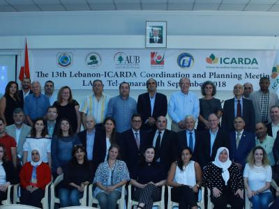 ICARDA-LARI meeting in Bekaa Valley to plan for 2019 