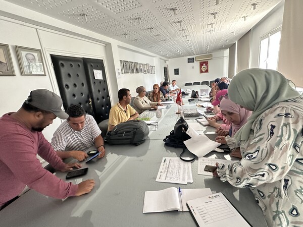 Training workshop on Irrigated Agriculture under Climate ChangeGPS Training Boosts Field Data Collection for Sulla Mapping Across North Africa