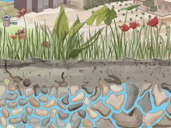 Groundwater reserves hold 60 times more freshwater supplies than rivers and streams (credit: UN-Water)