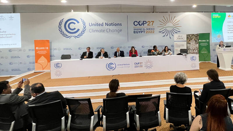 ICARDA at COP27