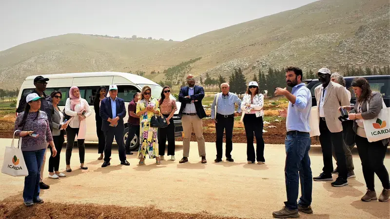May 22, 2023: Field Day at Terbol Station at Bekaa Valley in Lebanon