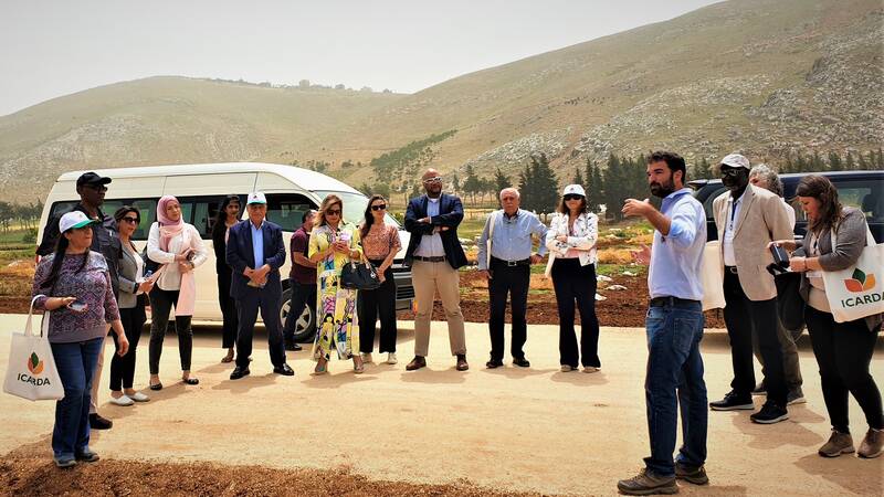 May 22, 2023: Field Day at Terbol Station at Bekaa Valley in Lebanon