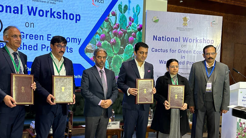 ICARDA-INDIA MoU Signing 