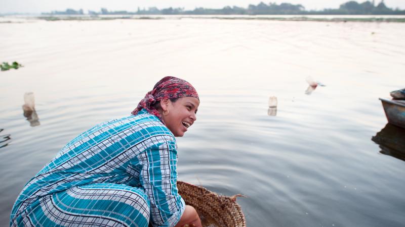 Any possibility of easing the load on Egypt’s main water supply system holds great promise for this water stressed country (Photo courtesy: IWMI)