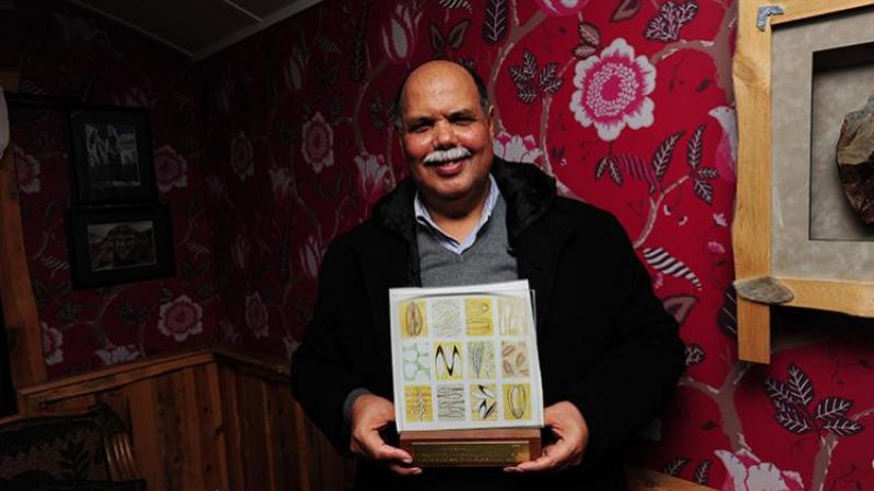 Ahmed Amri is head of ICARDA's gene bank. (Photo Credit: Neil Palmer/The Crop Trust) 