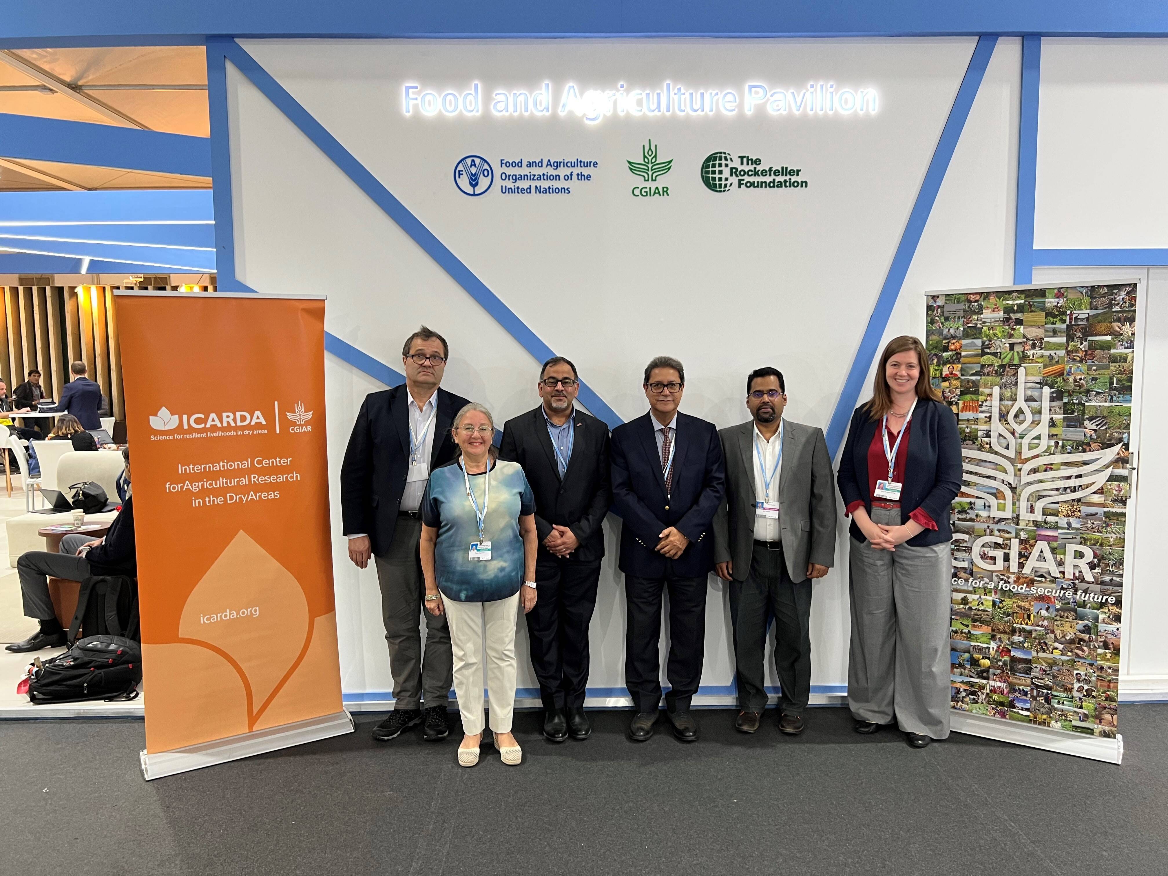 ICARDA DELEGATION AT COP27