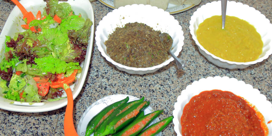A lentil dish A lentil dish